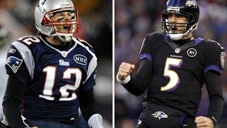 Tom Brady vs Joe Flacco [upl. by Yde]