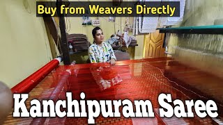 Kanchipuram Saree How to Identify  Pure Silk Saree Collection [upl. by Joao]