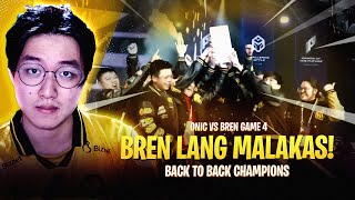 BREN LANG MALAKAS BACK TO BACK CHAMPIONS ONIC vs AP Bren GOTF Grand Finals Game 4 [upl. by Stephen394]