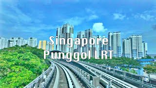 Punggol LRT Ride West Loop via Sam Kee DJI Osmo Pocket 3 HLG Test Video [upl. by Gwendolin]