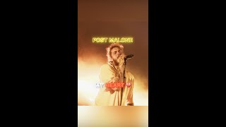 Post Malone  I Fall Apart 🥺 Official Live Performance Video  SOLARSHOT [upl. by Melamie31]