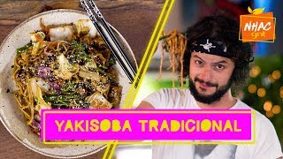 Yakisoba de frango como fazer o tradicional prato oriental  Mohamad No Nhac [upl. by Sybila]