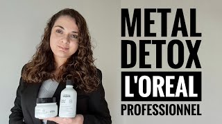 KIT LOREAL PROFESSIONAL METAL DETOX [upl. by Nahgiem]