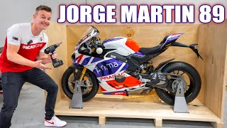 Unboxing the NEW Ducati Panigale V4 Jorge Martin Moto GP Replica 1189 [upl. by Kristof205]