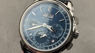 Patek Philippe 5270 Perpetual Calendar Chronograph 5270G019 Luxury Watch Review [upl. by Ytsud25]