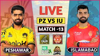 🔴Live PES vs ISL 13th Match PSL Live highlights  cricketlive [upl. by Witha503]