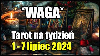 ☀️👑WAGA TAROT TYGODNIOWY 17 LIPIEC 2024☀️👑 [upl. by Sumer]