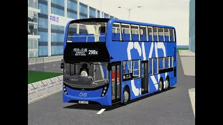 Roblox Derry District CKB rt 298x 塘灣角↔北盛（中） [upl. by Lyrac735]