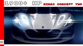 Rimac Concept Two With 1900 HP [upl. by Ardelis]