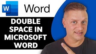 How To Double Space in Microsoft Word  Microsoft Word Tutorial 2024 [upl. by Waite]