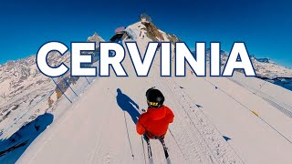 Cervinia skiing in ITALY [upl. by Lucy642]