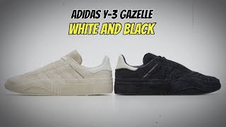 adidas Y3 Gazelle White and Black [upl. by Anitsirc]