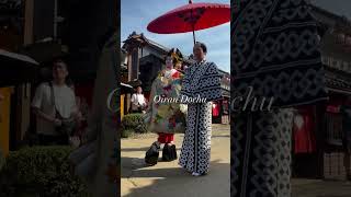 Do you know the Oiran Dochu japan japantravel [upl. by Refinaj]