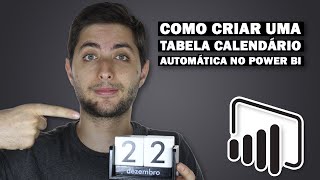 Como Criar uma TABELA CALENDÁRIO AUTOMÁTICA no Power BI [upl. by Fremont]