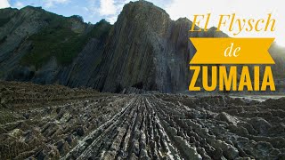 El Flysch de Zumaia a vista de dron ¿Qués es un Flysch¿Cómo se forma [upl. by Iphagenia]