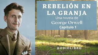 Rebelión en la granja de George Orwell Audiolibro completo Voz humana real [upl. by Mukerji]