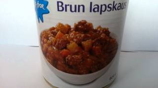 Xtra Brun Lapskaus Canned Stew [upl. by Tiny869]