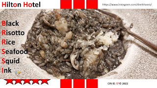 CIN ID TV presents Black Risotto Rice Seafood Squid Ink shorts risotto squidink [upl. by Dougy371]