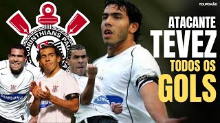 Atacante Tevez  TODO os gols pelo Corinthians [upl. by Daht]