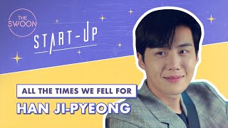 All the times we fell for Kim Seonho as Good Boy Han Jipyeong in StartUp ENG SUB [upl. by Cooe]