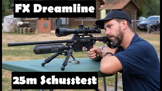 FX Dreamline Luftgewehr  25m Schusstest [upl. by Hachman905]