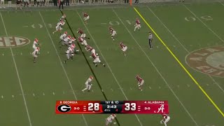 Georgia vs Alabama THRILLING Ending  2024 College Football [upl. by Tessi987]