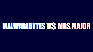 Malwarebytes VS MrsMajor AV Test 7 [upl. by Lada]