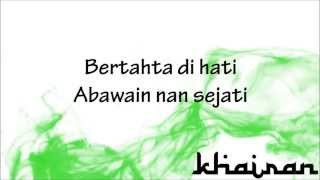 KhairanSetulus Kasih Abawain with Lyrics [upl. by Cralg127]