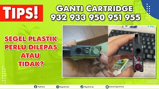 Tips Cara Ganti Cartridge 950 951 932 933 955 Yang Baik amp Benar Pada Printer Officejet [upl. by Mohandis]