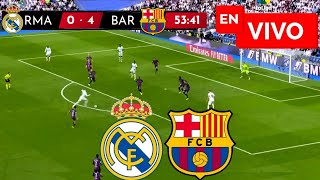 🔴 REAL MADRID VS BARCELONA PARTIDO EN VIVO  LIGA ESPAÑOLA [upl. by Blodget]