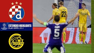 Dinamo Zagreb vs BodøGlimt Extended Highlights  UCLQ PlayOffs Leg 2  CBS Sports Golazo [upl. by Jelle]