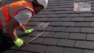 How to Install PV on Slate Roofs  Training [upl. by Haneen]