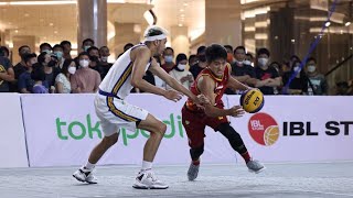 IBL Gojek 3x3 2022  Finals Seri 3 Surabaya  Satria Muda Pertamina vs Bali United [upl. by Nahama]