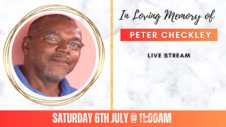 Celebrating the life of Peter Checkley [upl. by Anaizit888]