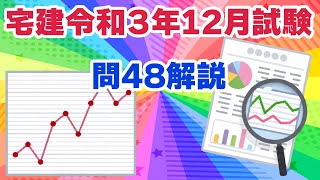 【宅建過去問】（令和03年12月問48）統計（令和06年受験用） [upl. by Cloots]