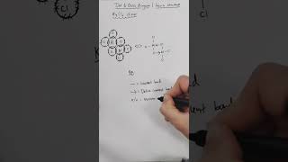 A2Cl6 Dimer  Lewis Structure  Dot amp Cross Diagram shorts chemistry alevelchemistry [upl. by Benenson]