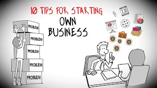 10 Tips for Starting your Own Business  Must Watch [upl. by Hanselka832]