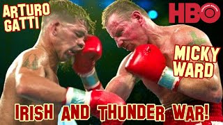 Micky Ward vs Arturo Gatti 1 HBO 1080p 60fps [upl. by Adnalram]