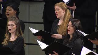 UNT A Cappella Felix Mendelssohn  Verleih’ uns Frieden 1831 [upl. by Niliak]