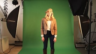 How to light a green screen for photography [upl. by Thetos]