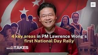 Highlights from PM Lawrence Wong’s first National Day Rally [upl. by Blunt]