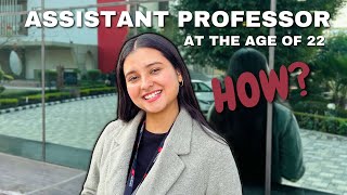 How to become an Assistant Professor at the age of 22  UGC NET strategy  My personal experience [upl. by Avot254]