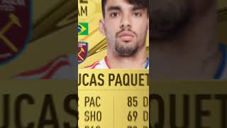 Evolução De Paquetá No FIFA 😱 fifa [upl. by Fredel193]