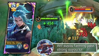 NEW SUYOU KING SNOWBALL PARMING TERCEPAT VS YI SUN SHIN  SUYOU GAMEPLAY MOBILE LEGENDS [upl. by Brandie104]