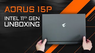 AORUS 15P Intel 11th Gen｜Unboxing Video [upl. by Nylram]