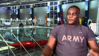 Battleship  Gregory D Gadson Set Interview [upl. by Sarilda]