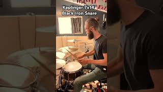 Keplinger Black Iron 7x14 Snare Drum [upl. by Ardnu]