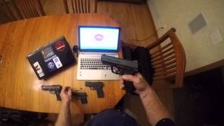 Anytimeammo Surestrike laser cartridge demo 380 9mm 45ACP [upl. by Trueblood]