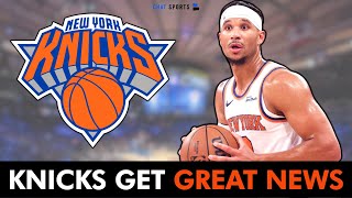 NY Knicks Get GREAT NEWS After Win vs 76ers [upl. by Eednim]