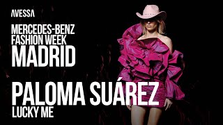 Paloma Suárez MercedesBenz Fashion Week Madrid  Spring 25 [upl. by Notserp]